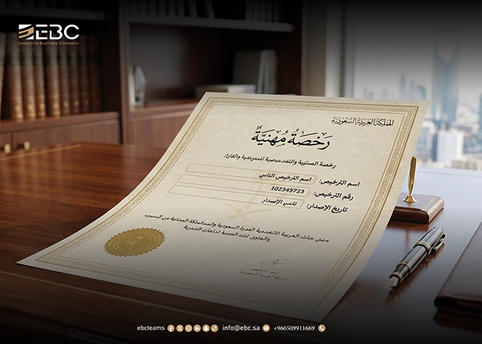 الرخصة المهنية